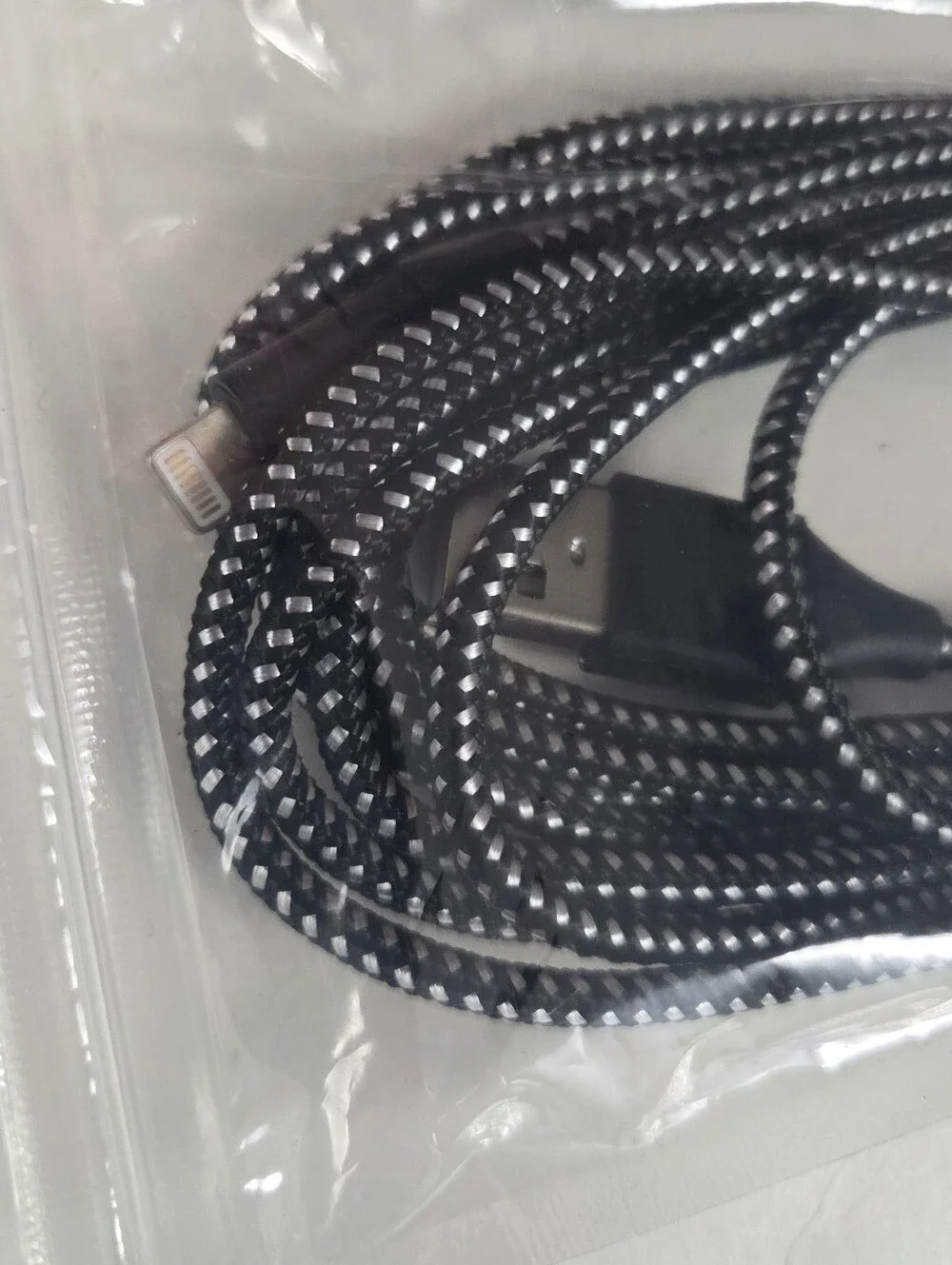 🔥4/$20 Phone Charging Cables 3 Pack NEW 6 Feet -Black & White -Braided